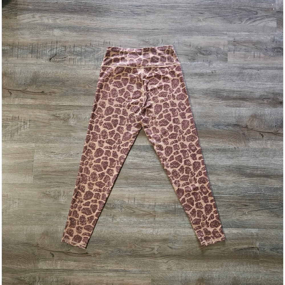 Kyodan Giraffe 🦒 Print‎ Workout Sports Bra & Leggings Set - Picture 9 of 10